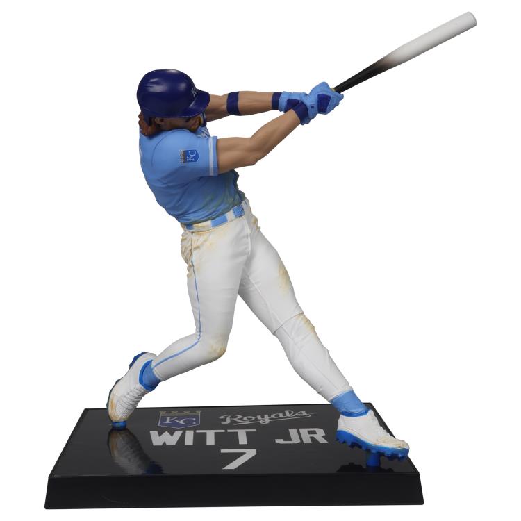 MLB SportsPicks Bobby Witt Jr. (Kansas City Royals) 7" Posed Figure Gallery Image 4