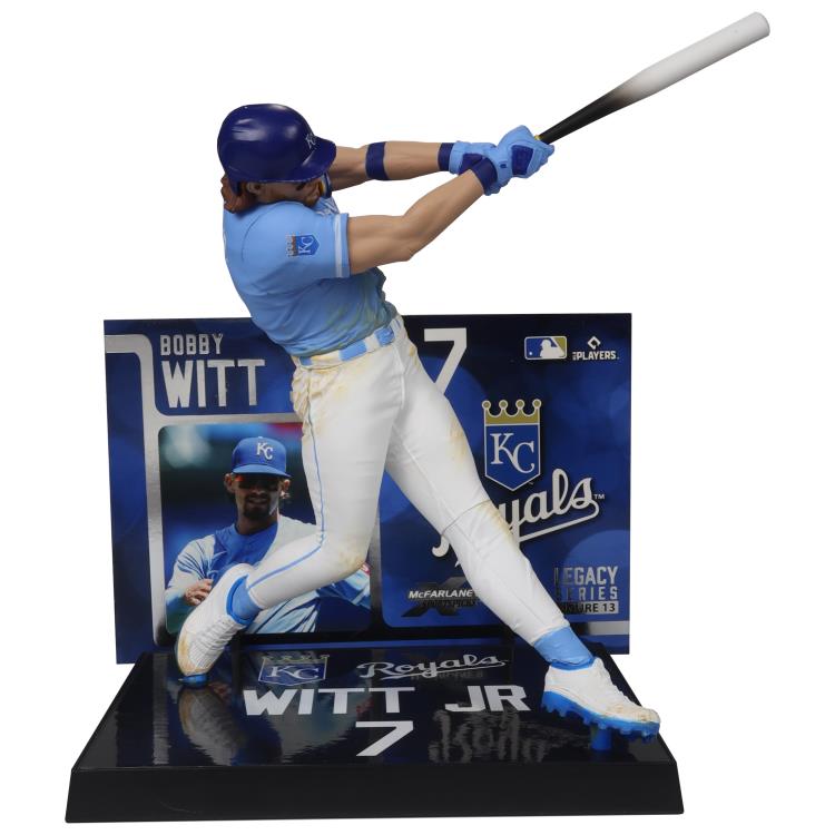 MLB SportsPicks Bobby Witt Jr. (Kansas City Royals) 7" Posed Figure Gallery Image 3