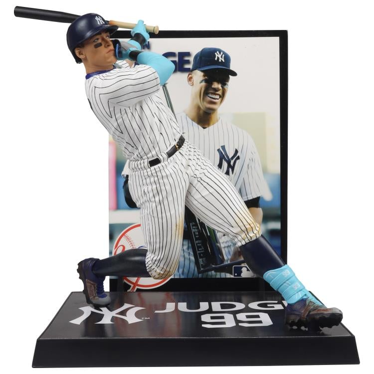 MLB SportsPicks Aaron Judge (New York Yankees) Silver Slugger Trophy Boxed Set Gallery Image 4