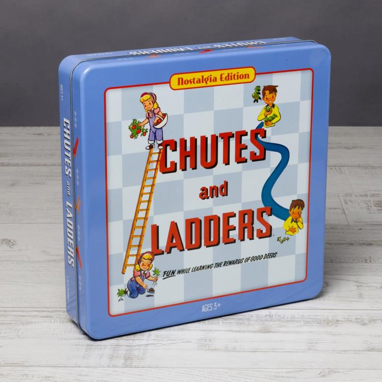 Chutes and Ladders Nostalgia Edition Collectible Tin Game Gallery Image 3