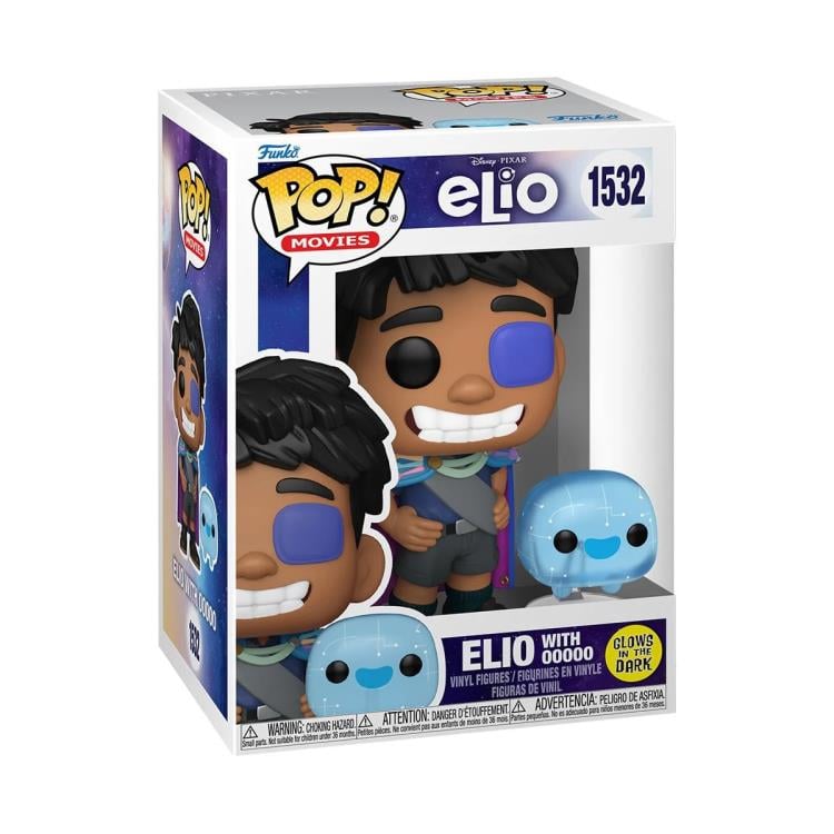 Elio Pop! Movies #1532 Elio with Ooooo (Glow-in-the-Dark) Gallery Image 4