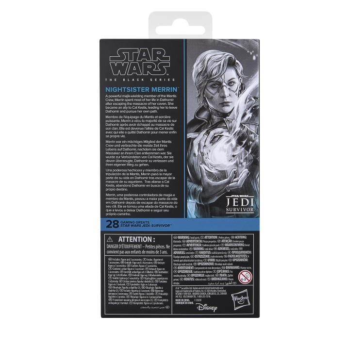 Star Wars: The Black Series 6" Nightsister Merrin (Jedi: Survivor) Action Figure Gallery Image 14