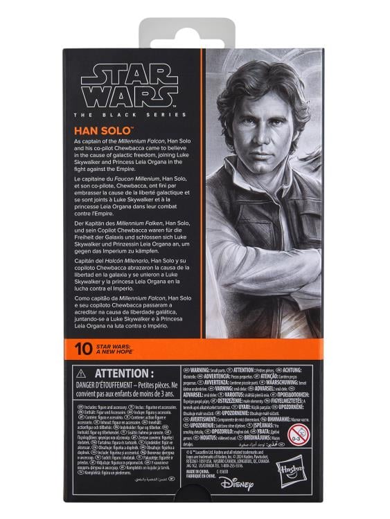 Star Wars: The Black Series 6" Han Solo (A New Hope) Action Figure Gallery Image 13