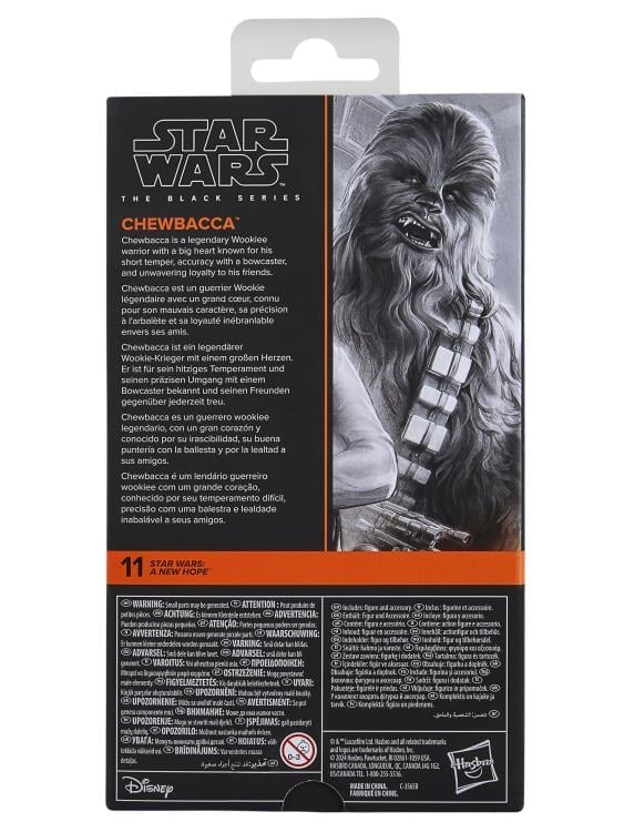 Star Wars: The Black Series 6" Chewbacca (A New Hope) Action Figure Gallery Image 13