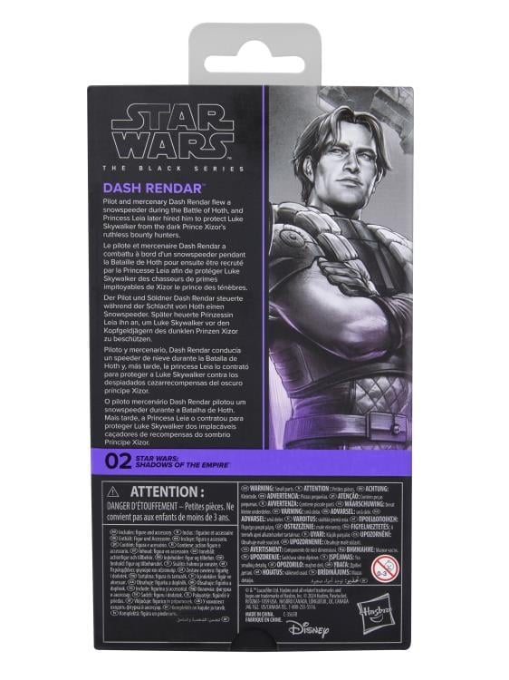 Star Wars: The Black Series 6" Dash Rendar (Shadows of the Empire) Action Figure Gallery Image 14