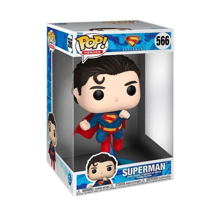 Superman (2025) Pop! Heroes #566 Jumbo Superman Gallery Image 3