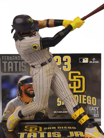 MLB SportsPicks Fernando Tatis Jr. (San Diego Padres) 7" Posed Figure (Chase) Gallery Image 2