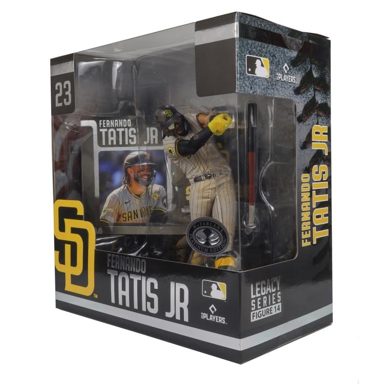 MLB SportsPicks Fernando Tatis Jr. (San Diego Padres) 7" Posed Figure (Chase) Gallery Image 8