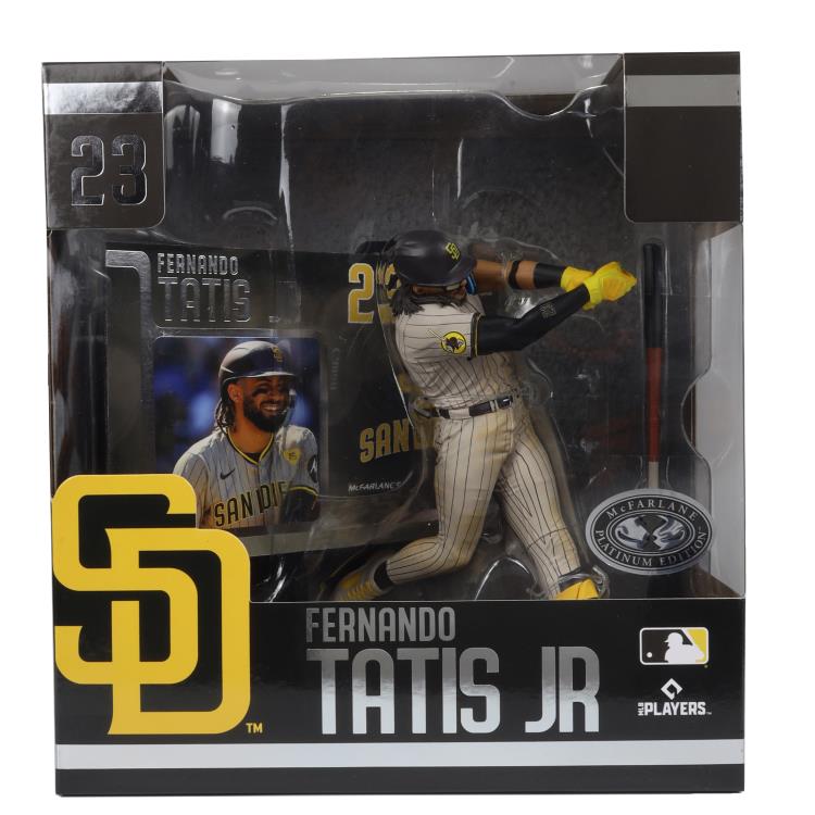 MLB SportsPicks Fernando Tatis Jr. (San Diego Padres) 7" Posed Figure (Chase) Gallery Image 7