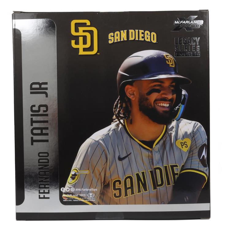 MLB SportsPicks Fernando Tatis Jr. (San Diego Padres) 7" Posed Figure (Chase) Gallery Image 9