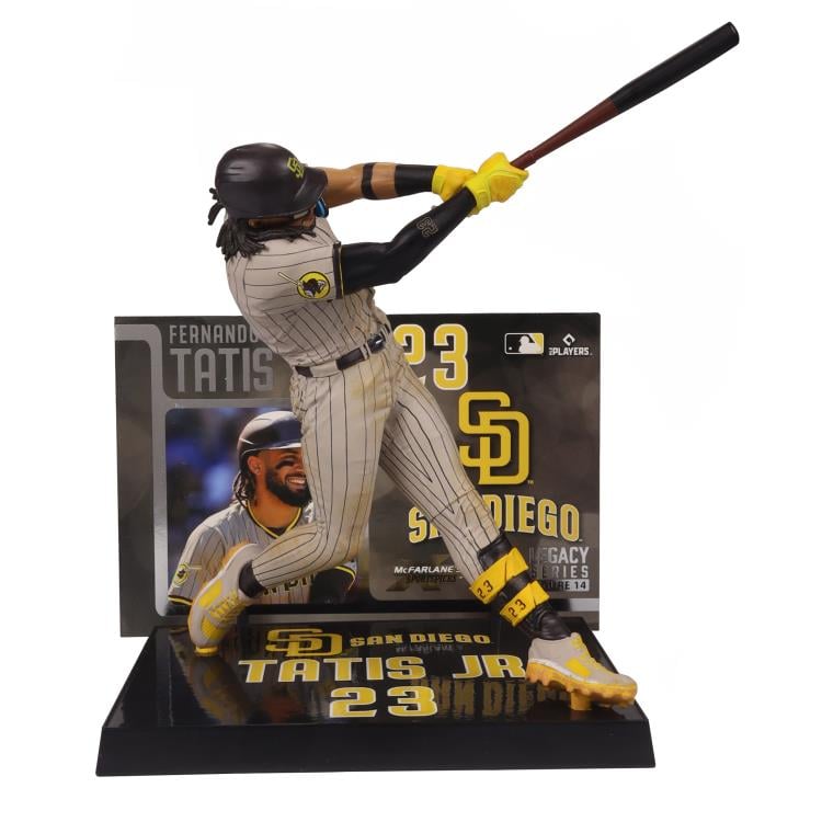 MLB SportsPicks Fernando Tatis Jr. (San Diego Padres) 7" Posed Figure (Chase) Gallery Image 3