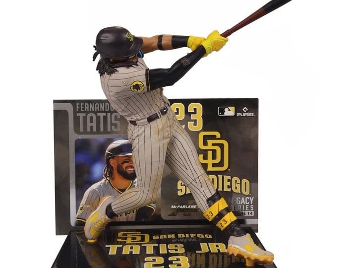 MLB SportsPicks Fernando Tatis Jr. (San Diego Padres) 7" Posed Figure (Chase) Gallery Image 1