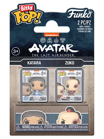 Avatar: The Last Airbender Bitty Pop! Katara & Zuko Two-Pack Gallery Image 2
