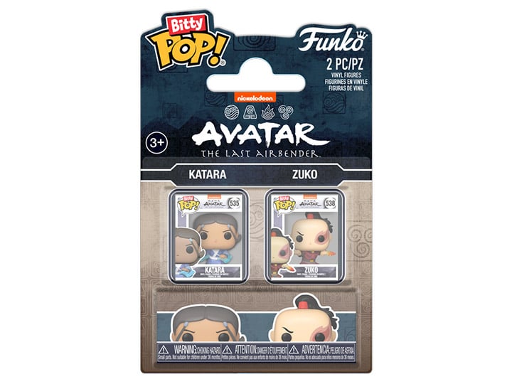 Avatar: The Last Airbender Bitty Pop! Katara & Zuko Two-Pack Gallery Image 1