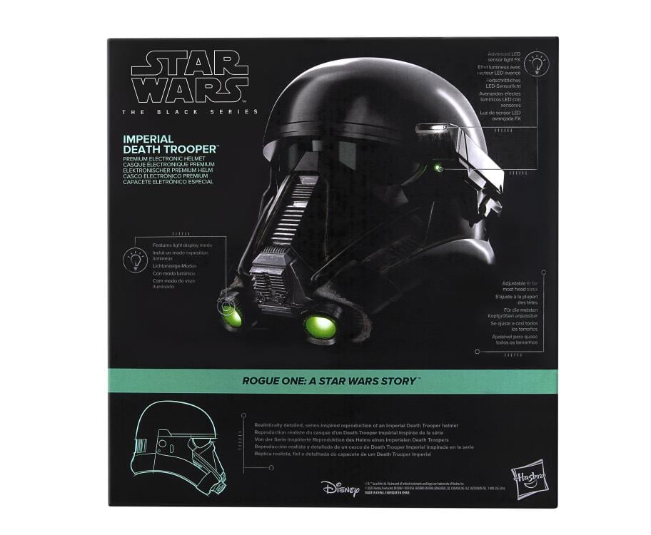 Star Wars: The Black Series Death Trooper 1:1 Scale Wearable Electronic Helmet Gallery Image 11