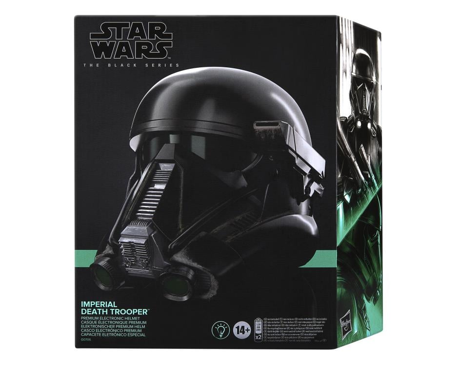 Star Wars: The Black Series Death Trooper 1:1 Scale Wearable Electronic Helmet Gallery Image 8