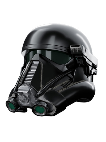 Star Wars: The Black Series Death Trooper 1:1 Scale Wearable Electronic Helmet Gallery Image 2