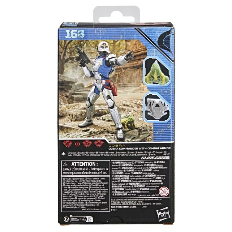 G.I. Joe Classified Series #168 Cobra Commander With Combat Armor Action Figure Gallery Image 16
