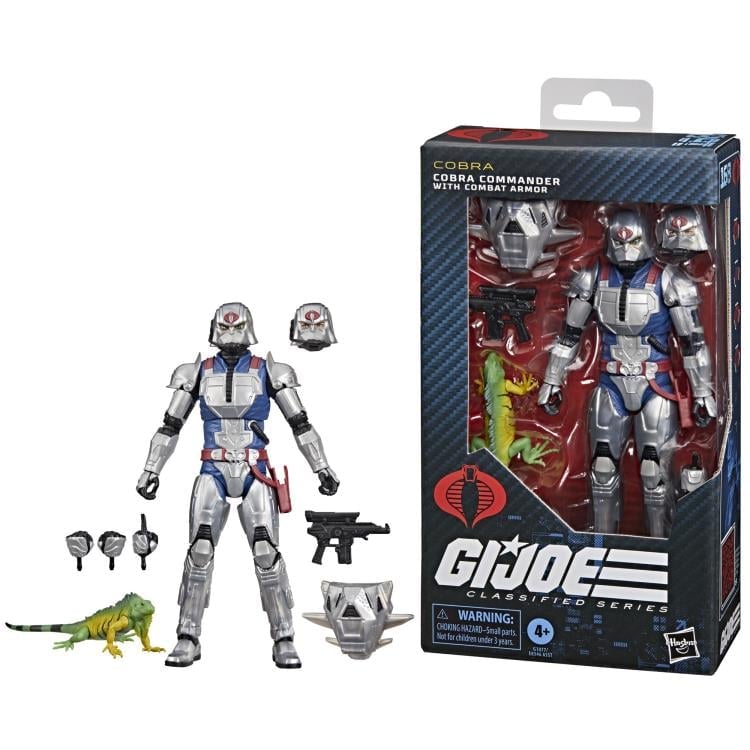 G.I. Joe Classified Series #168 Cobra Commander With Combat Armor Action Figure Gallery Image 14