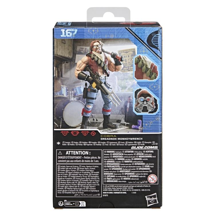 G.I. Joe Classified Series #167 Dreadnok Monkeywrench Action Figure Gallery Image 11