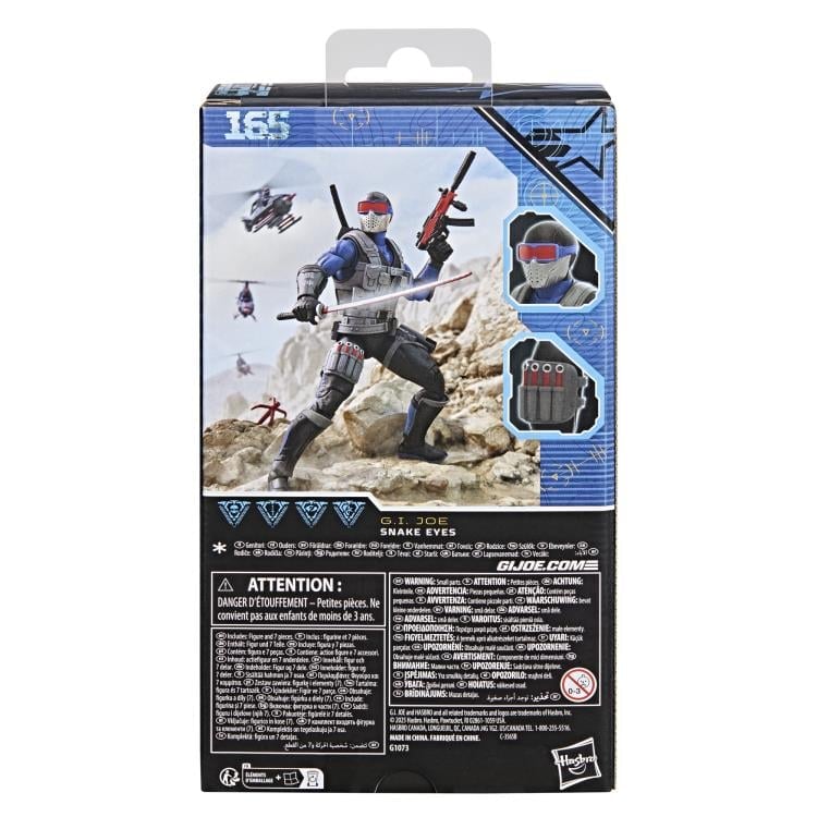 G.I. Joe Classified Series #165 Snake Eyes Action Figure Gallery Image 10