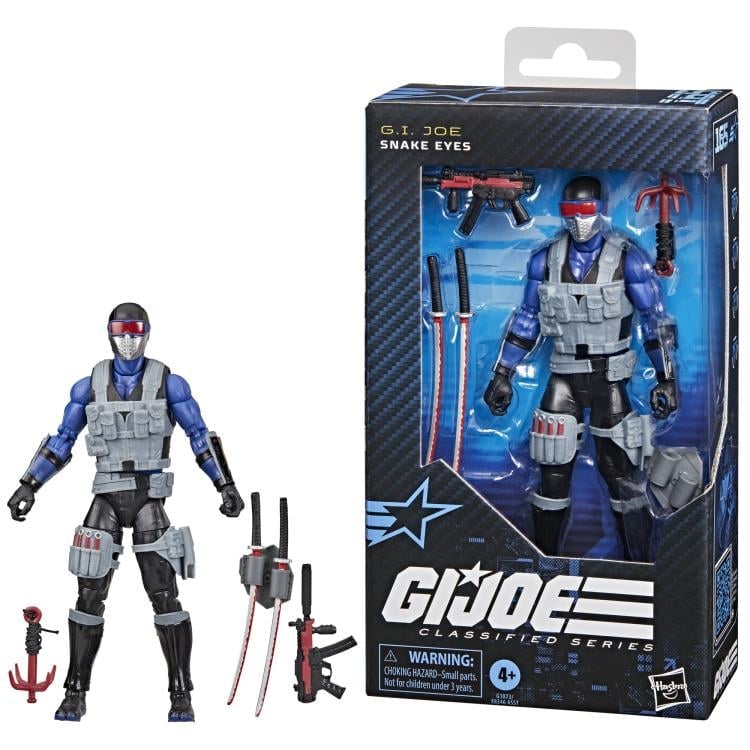 G.I. Joe Classified Series #165 Snake Eyes Action Figure Gallery Image 8