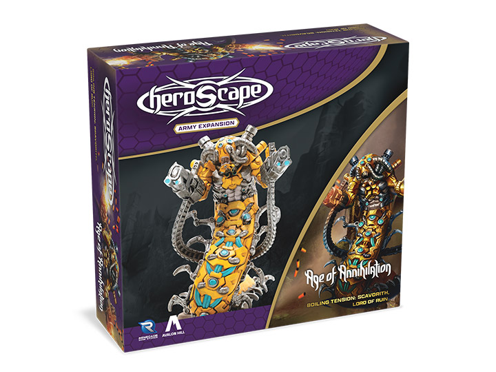 Heroscape: Scavorith, Lord of Ruin Army Expansion Figure Gallery Image 1