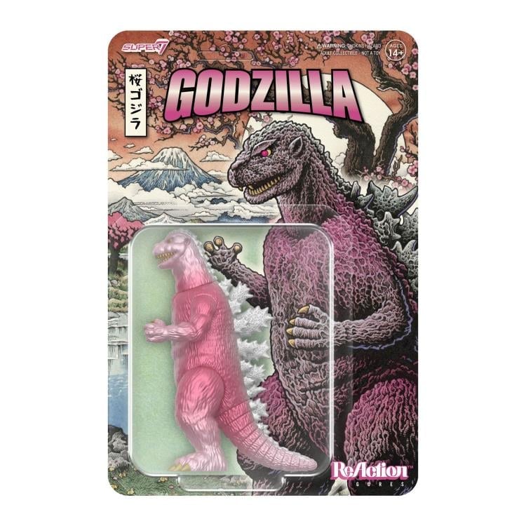 Toho ReAction Godzilla (Cherry Blossom Festival) Action Figure Gallery Image 5