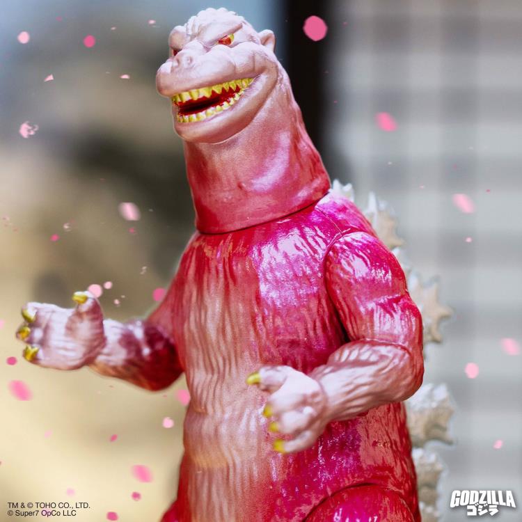 Toho ReAction Godzilla (Cherry Blossom Festival) Action Figure Gallery Image 7