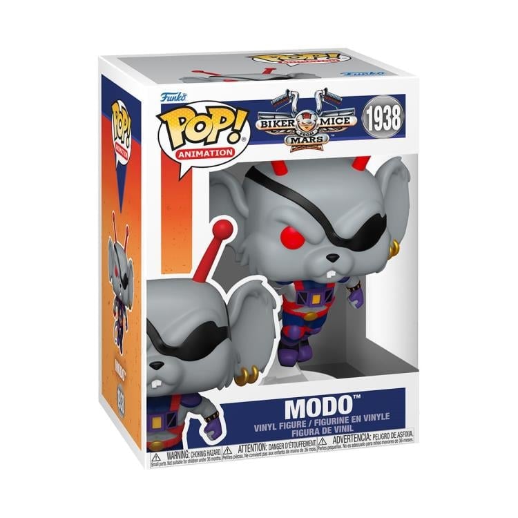 【未開封箱付き】 Funko pop RIDERS アバター トルーク・マクト Biker Mice from Mars Pop! Animation #1938 Modo
