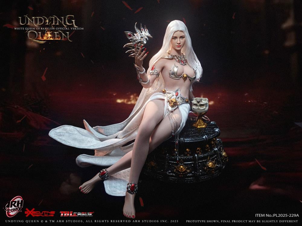 Undying Queen White Queen of Babylon (Official Ver.) 1/6 Scale Figure Gallery Image 4