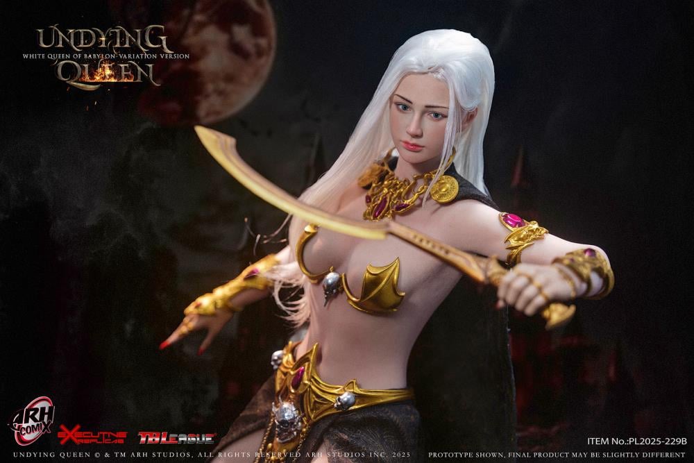 Undying Queen White Queen of Babylon (Variant Ver.) 1/6 Scale Figure Gallery Image 12
