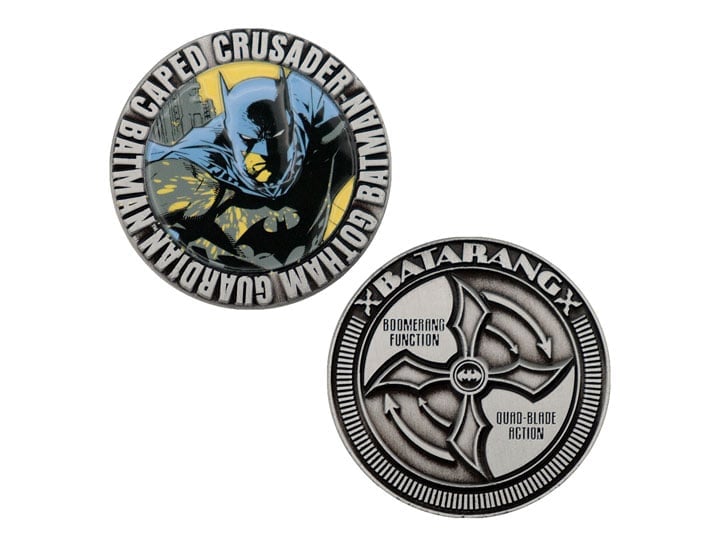DC Comics Batman Caped Crusader Limited Edition Collectible Coin Gallery Image 1