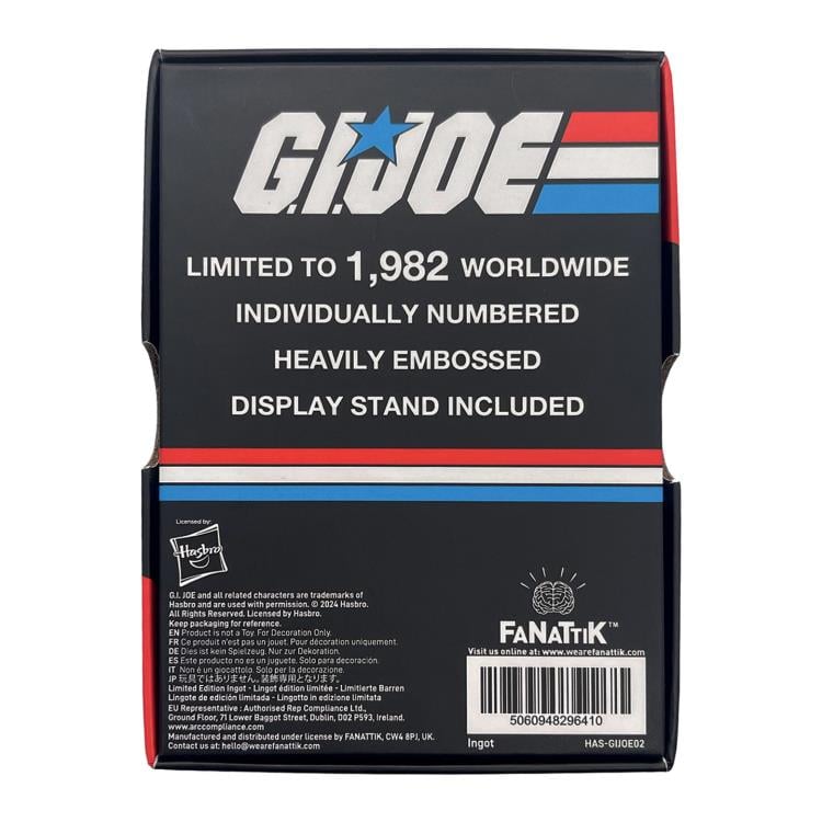 G.I. Joe A Real American Hero #1 Limited Edition Ingot Gallery Image 7