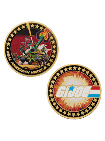 G.I. Joe A Real American Hero 60th Anniversary 24K Gold Plated Limited Edition Coin Gallery Image 2
