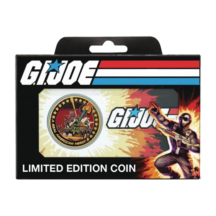G.I. Joe A Real American Hero 60th Anniversary 24K Gold Plated Limited Edition Coin Gallery Image 5