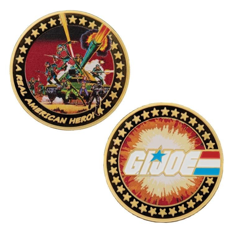 G.I. Joe A Real American Hero 60th Anniversary 24K Gold Plated Limited Edition Coin Gallery Image 4