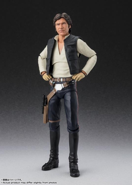 Star Wars: A New Hope S.H.Figuarts Han Solo (Classic Ver.) Action Figure Gallery Image 7