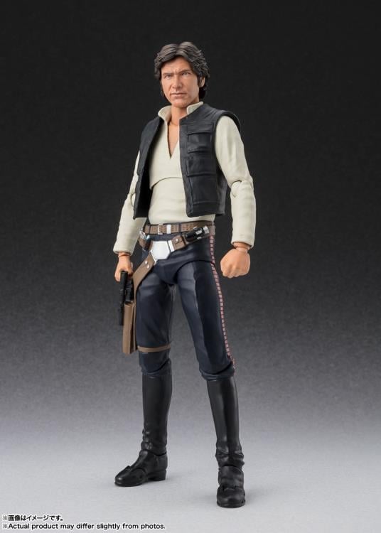 Star Wars: A New Hope S.H.Figuarts Han Solo (Classic Ver.) Action Figure Gallery Image 6