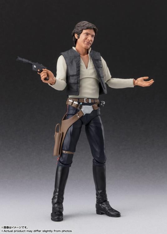 Star Wars: A New Hope S.H.Figuarts Han Solo (Classic Ver.) Action Figure Gallery Image 4