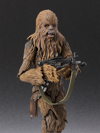 Star Wars: A New Hope S.H.Figuarts Chewbacca (Classic Ver.) Action Figure Gallery Image 2