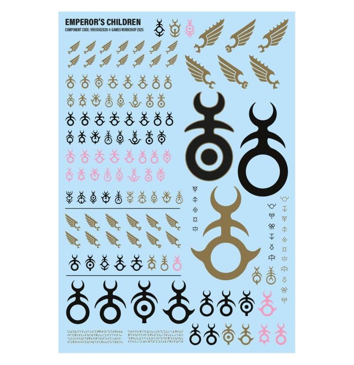 Warhammer 40,000 Champions of Slaanesh Emperor's Children Army Set Gallery Image 15