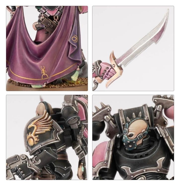 Warhammer 40,000 Champions of Slaanesh Emperor's Children Army Set Gallery Image 12