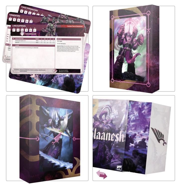 Warhammer 40,000 Champions of Slaanesh Emperor's Children Army Set Gallery Image 14