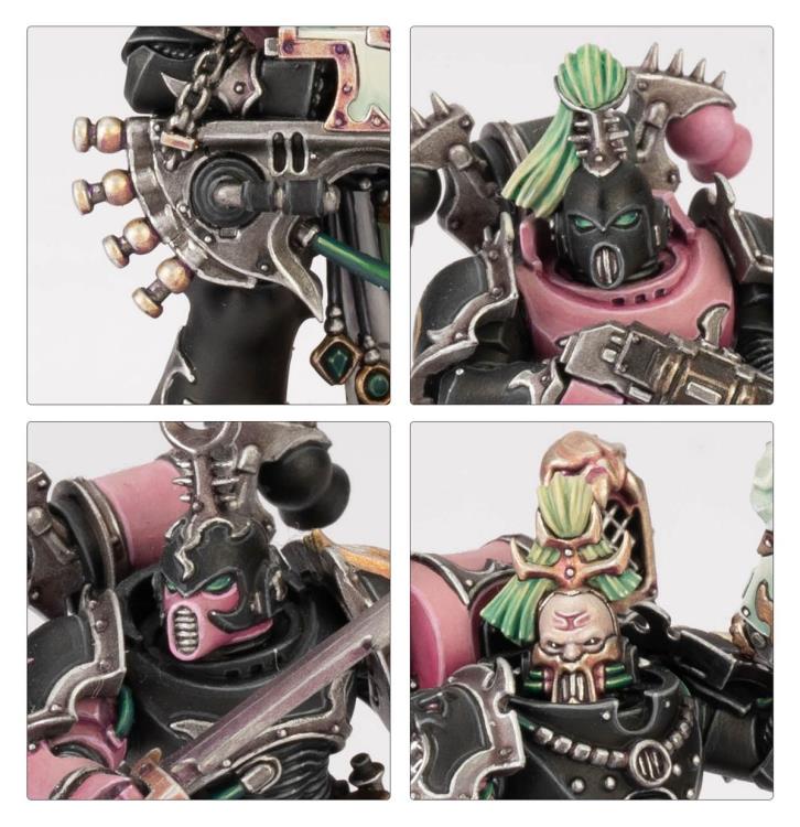 Warhammer 40,000 Champions of Slaanesh Emperor's Children Army Set Gallery Image 11