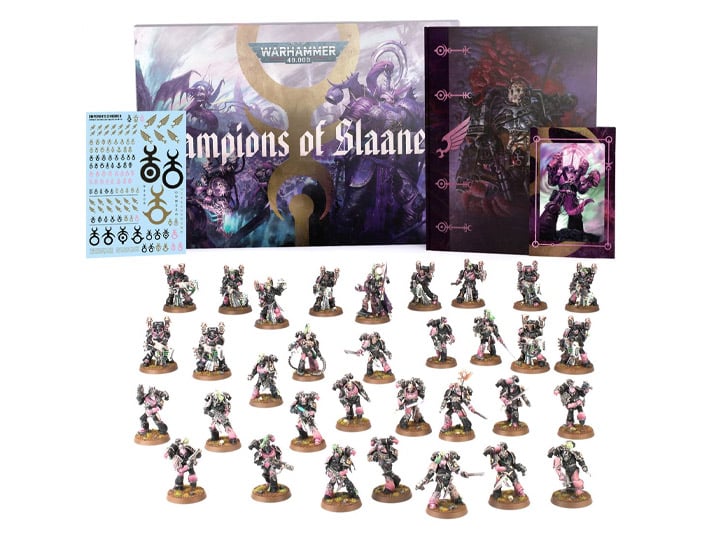 Warhammer 40,000 Champions of Slaanesh Emperor's Children Army Set Gallery Image 1