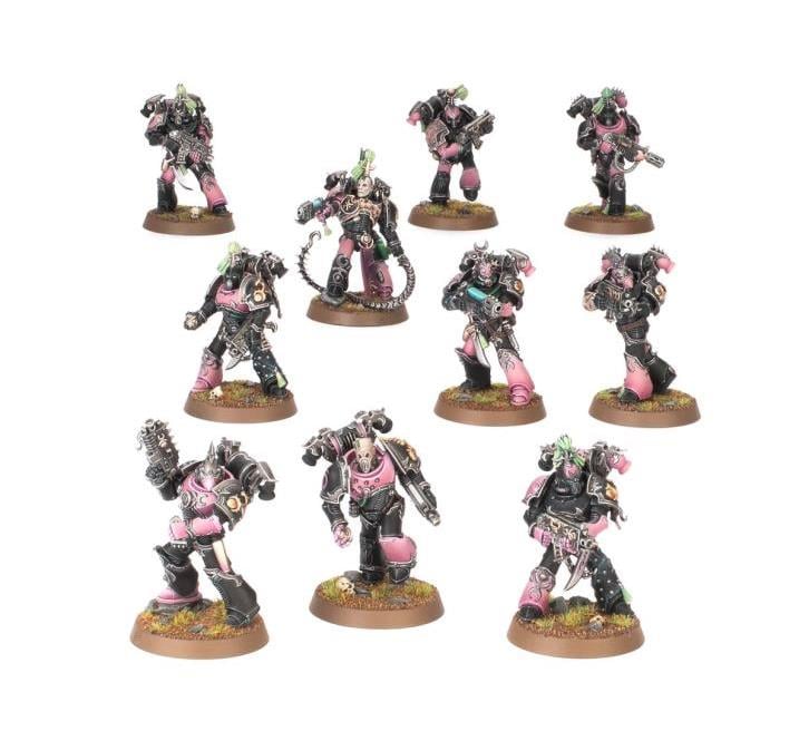Warhammer 40,000 Champions of Slaanesh Emperor's Children Army Set Gallery Image 3