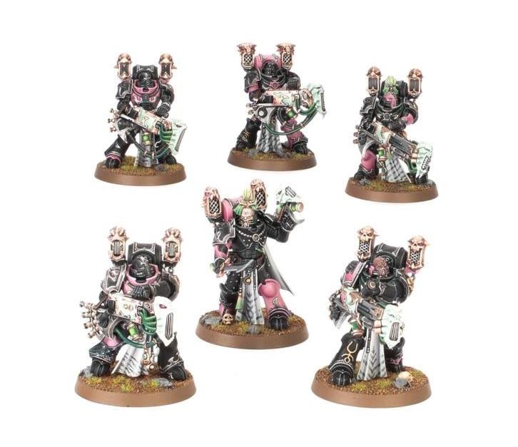 Warhammer 40,000 Champions of Slaanesh Emperor's Children Army Set Gallery Image 5