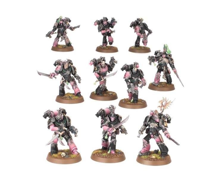 Warhammer 40,000 Champions of Slaanesh Emperor's Children Army Set Gallery Image 4