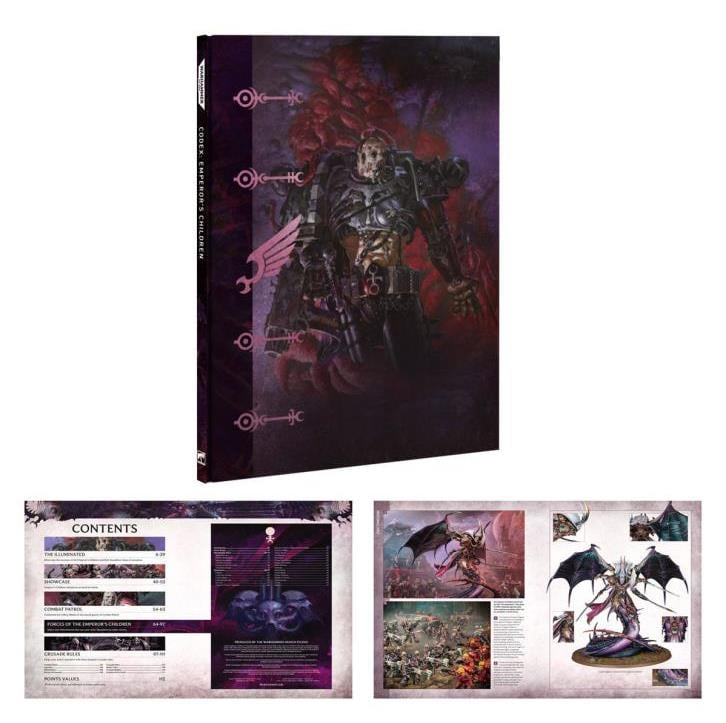 Warhammer 40,000 Champions of Slaanesh Emperor's Children Army Set Gallery Image 13